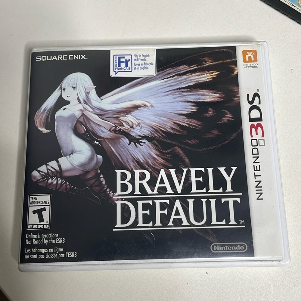 Bravely Default for Nintendo 3DS. Authentic. Tested and works.‎